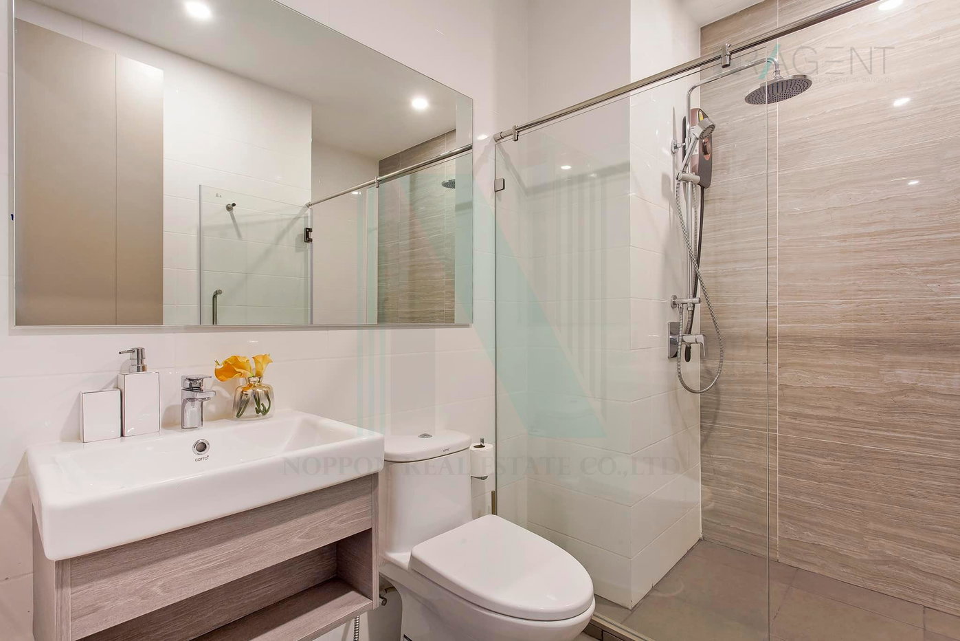 รูป 📣Nice room!📣 ให้เช่าคอนโด ไนท์บริดจ์ ไพร์ม อ่อนนุช อาคาร 1 ชั้น 42 2 ห้องนอน ขนาด 55.00 ตรม ใกล้ Big C Extra อ่อนนุช - รูปที่ 8/8