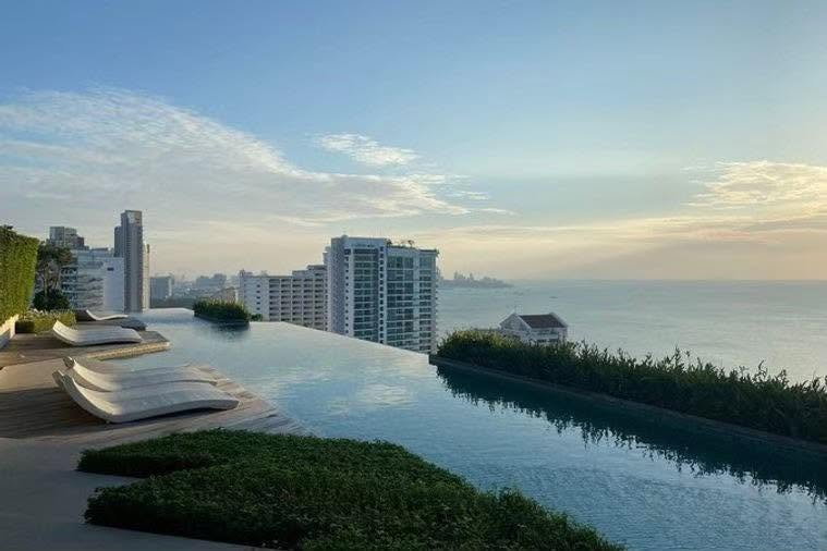 รูป ให้เช่า (condo for rent) Baan Plai Had Condominium , 1 Bedroom ,  Sea View  (CPT019) - รูปที่ 4/10