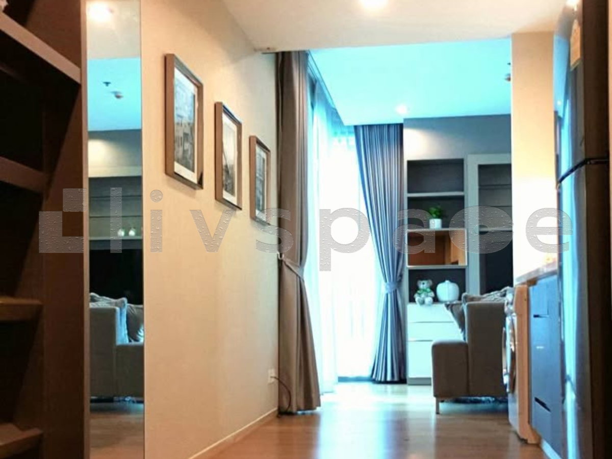 รูป ▚ LK143ツให้เช่า The BREEZE Narathiwas 1 ห้องนอน 1 ห้องน้ำ 50 ตร.ม. ห้องว่างพร้อมเข้าอยู่ ทิศใต้ไม่ร้อน - รูปที่ 3/7