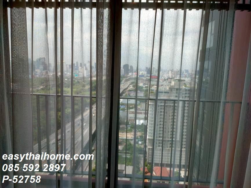 รูป P-52758 (ให้เช่าคอนโดใกล้ MRT เพชรบุรี) ไลฟ์ อโศก ไฮป์ ห้อง 1นอน1น้ำ ชั้น32 วิวเมือง Line: @easythaihome 085-592-2897 - รูปที่ 2/7