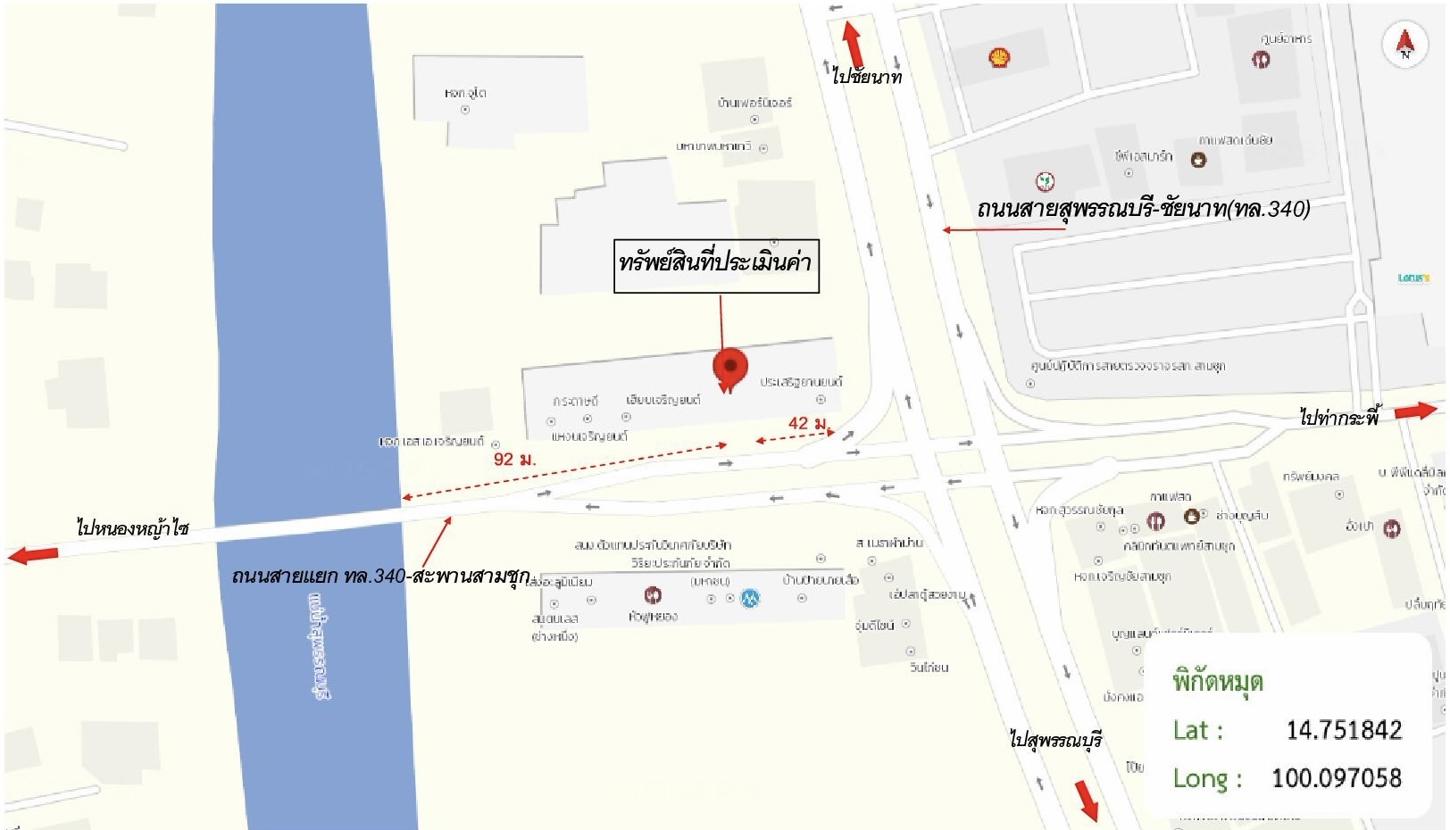 รูป อาคารพาณิชย์ 45 ตร.วา สามชุก สุพรรณบุรี 7M - รูปที่ 49/50