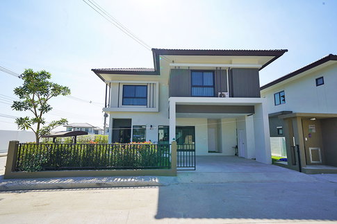 ให้เช่าบ้านเดี่ยว 2 ชั้น ในโครงการคุณภาพ พร้อมเฟอร์นิเจอร์ครบ #ASP-H0298