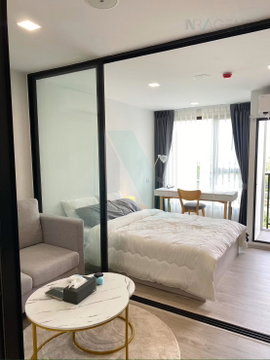 For Rent Condo KAVE SEED KASET Building ฺB, Floor 7,1 bed room, Room size 26 sqm