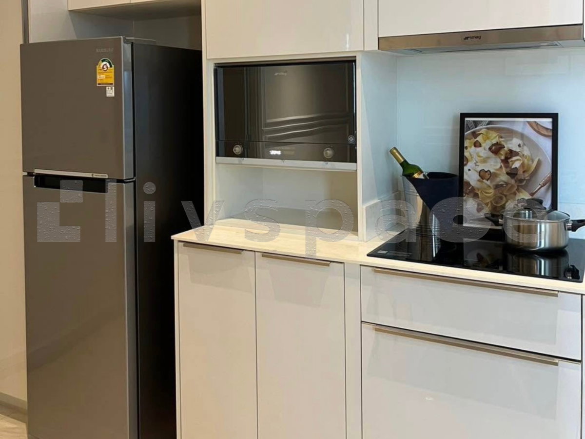 picture ▚ LK140ツ Super Luxury Residenc Ashton Silom 2BR 2BA, 72.5 sq.m. Fully Decorated, Ready to Move In - 5/8