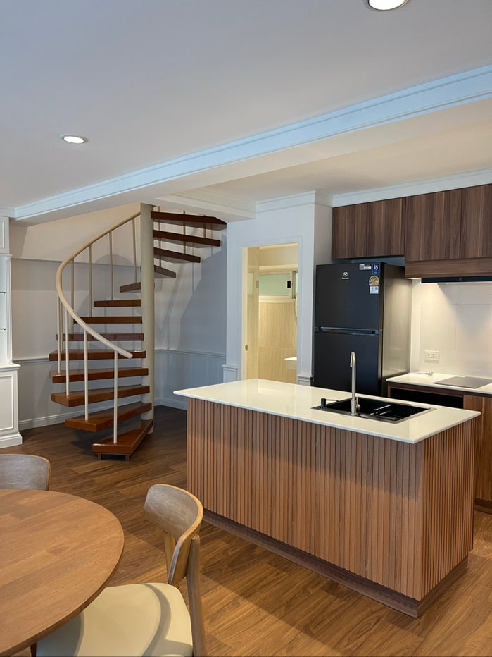 รูป ให้เช่า Thonglor Tower ห้อง Duplex รีโนเวทใหม่ 93 ตร.ม. 2 ห้องนอน 2 ห้องน้ำ เฟอร์ครบ พร้อมอยู่ - รูปที่ 3/19