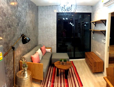 คอนโดให้เช่า : PM021298 ✨Flash Deal ✨ Quinn Ratchada 17 (1Bed 1Bath 35 SQM.) พร้อมอยู่ ! เพียง 17,000 บาทต่อเดือน Tel.0981315848 @propmatch