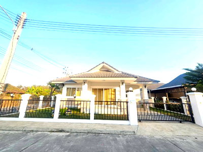 บ้านเดี่ยว เชียงใหม่ : บ้านเดี่ยวชั้นเดียวสร้างใหม่ บ้านนอกโครงการ ทำเลต้นเปา #สันกำแพง ราคาเพียง 2.5 ล้านบาท  #CSP100928