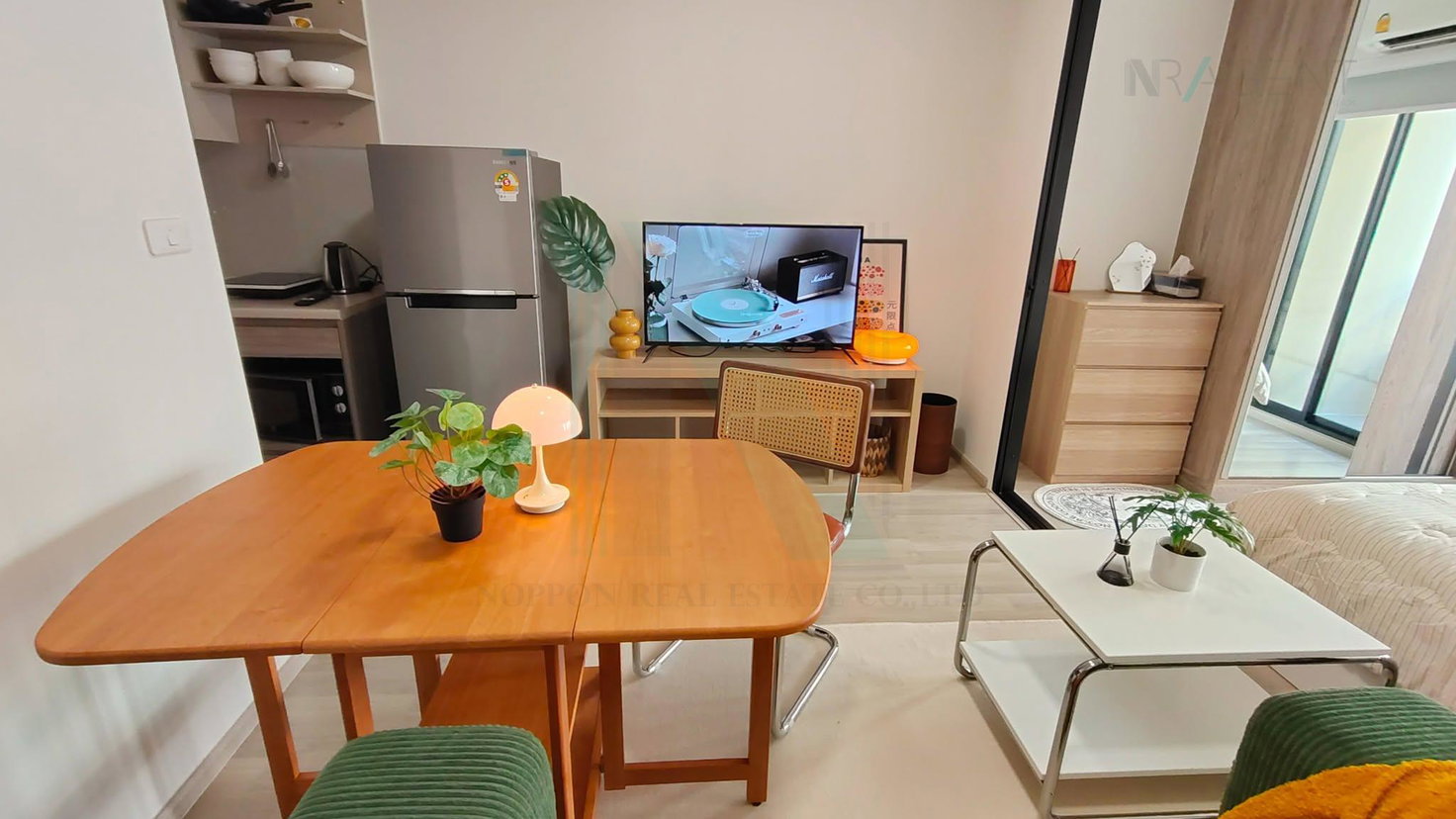 รูป ให้เช่าคอนโด พลัมคอนโด สะพานใหม่ สเตชั่น อาคาร 1 ชั้น 4 1 ห้องนอน ขนาด 26 ตรม ใกล้ ตลาดยิ่งเจริญ - รูปที่ 8/8