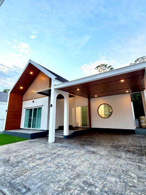 บ้านเดี่ยว สารภี เชียงใหม่ : ขายบ้านเดี่ยวชั้นเดียว พร้อมเข้าอยู่ ทำเลดี เข้าเมืองเพียง 10 นาที   #C6MG100548 