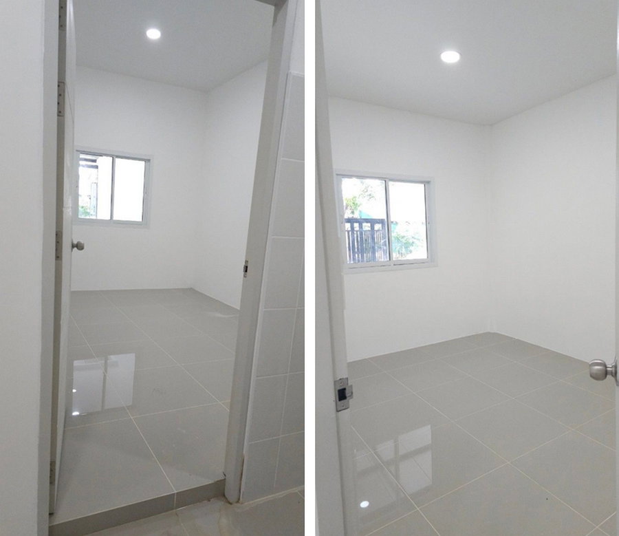 รูป Call : 094-448-6111 หมู่บ้านสุขใจวิลล่า 1 เมืองชลบุรี ทาวน์เฮ้าส์รีโนเวทใหม่ทั้งหลัง หน้ากว้าง 9 เมตร 30 ตารางวา 3 ห้องนอน ใกล้โรบินสันชลบุรี - รูปที่ 8/12