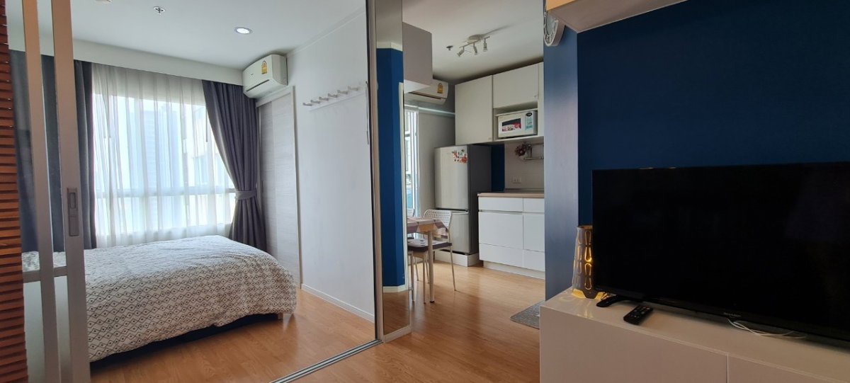 รูป ให้เช่าห้องสวย แต่งพร้อม เฟอร์ครบ วิวดี ใกล้ ARL และ MRT สถานีหัวหมาก - รูปที่ 3/11