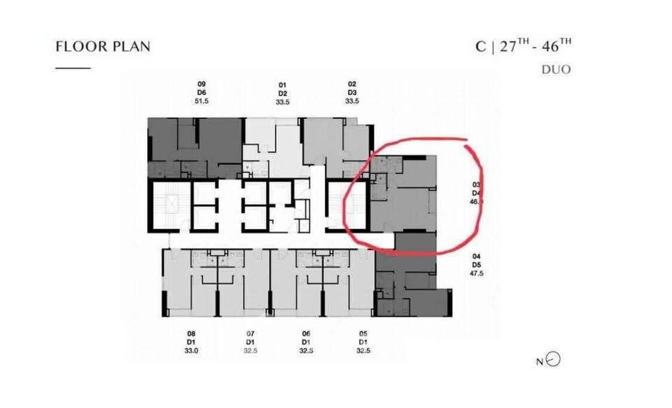 picture 2-BR Condo at Park Origin Thonglor near BTS Thong Lor (ID 2480437) - 11/12