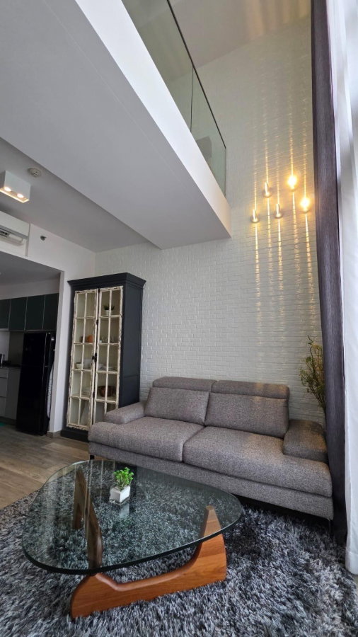 รูป เช่า คอนโด The Lofts Ekkamai ห้องดูเพล็กซ์ เฟอร์ครบ พร้อมเข้าอยู่ - รูปที่ 3/23