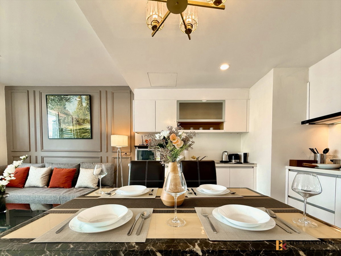 รูป เช่าคอนโด 💎 Sathorn Heritage 2นอน 74ตร.ม. 37k ⭐ ยูนิตพิเศษ Layout สวย ใกล้ BTS เซนต์หลุยส์  - รูปที่ 2/7