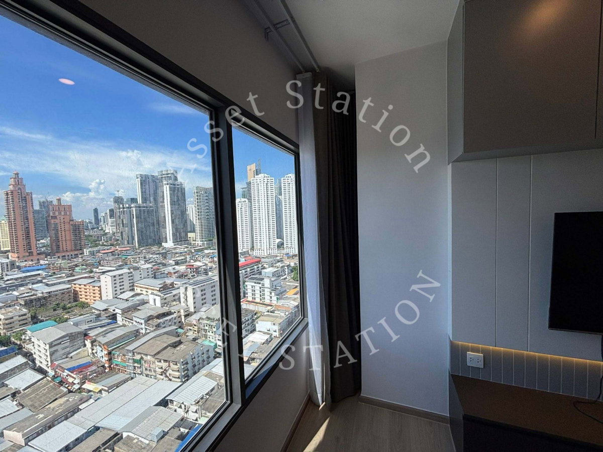รูป 🏢ให้เช่า Life Rama 4 - Asoke ชั้นสูงวิวเมือง เฟอร์ครบ ห้องแต่งสวย ห้องกว้าง💎 - รูปที่ 13/13