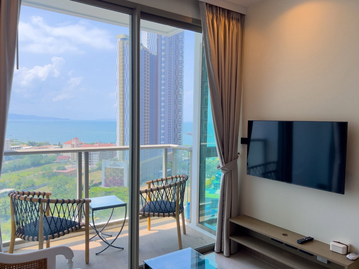 รูป ให้เช่า (condo for rent) The Riviera Jomtien , 1 Bedroom , Sea View (CPT032) - รูปที่ 6/9