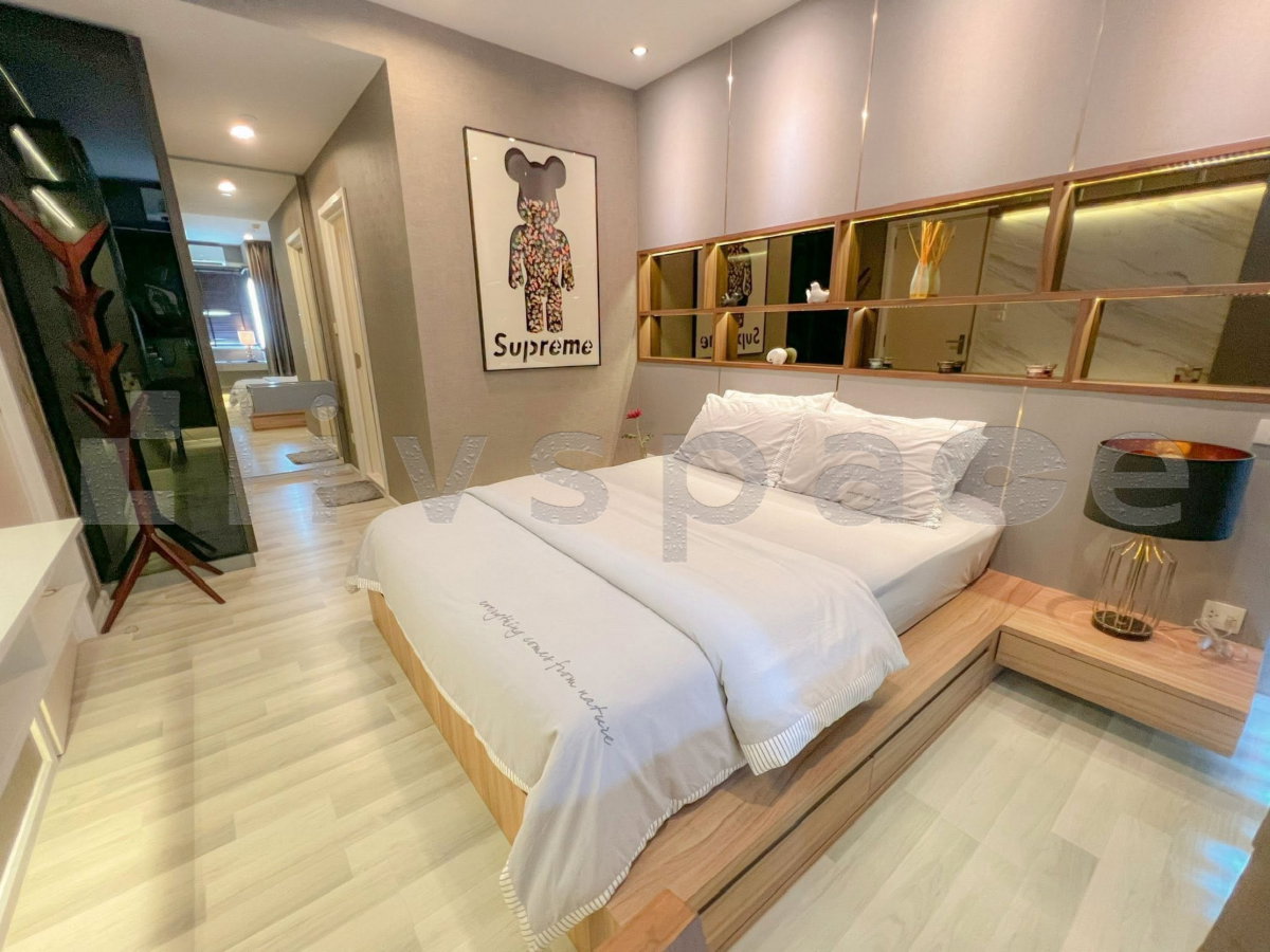 รูป ▚ LK150ツ The Key Sathorn-Charoenrat 2 ห้องนอน 2 ห้องน้ำ 55 ตร.ม.  ห้องสวยชั้นสูงทิศใต้ไม่ร้อน ใกล้ Terminal 21 พระราม 3 เดินไปได้ - รูปที่ 6/11