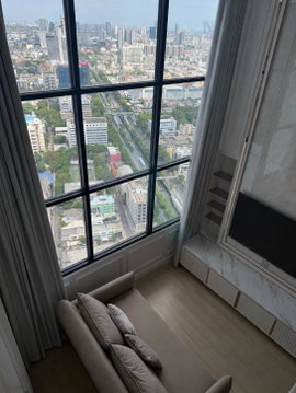 🎉 ให้เช่าคอนโด ไนท์บริดจ์ ไพร์ม สาทร อาคาร 1 ชั้น 42 Duplex ขนาด 37 ตรม ใกล้ Empire Tower