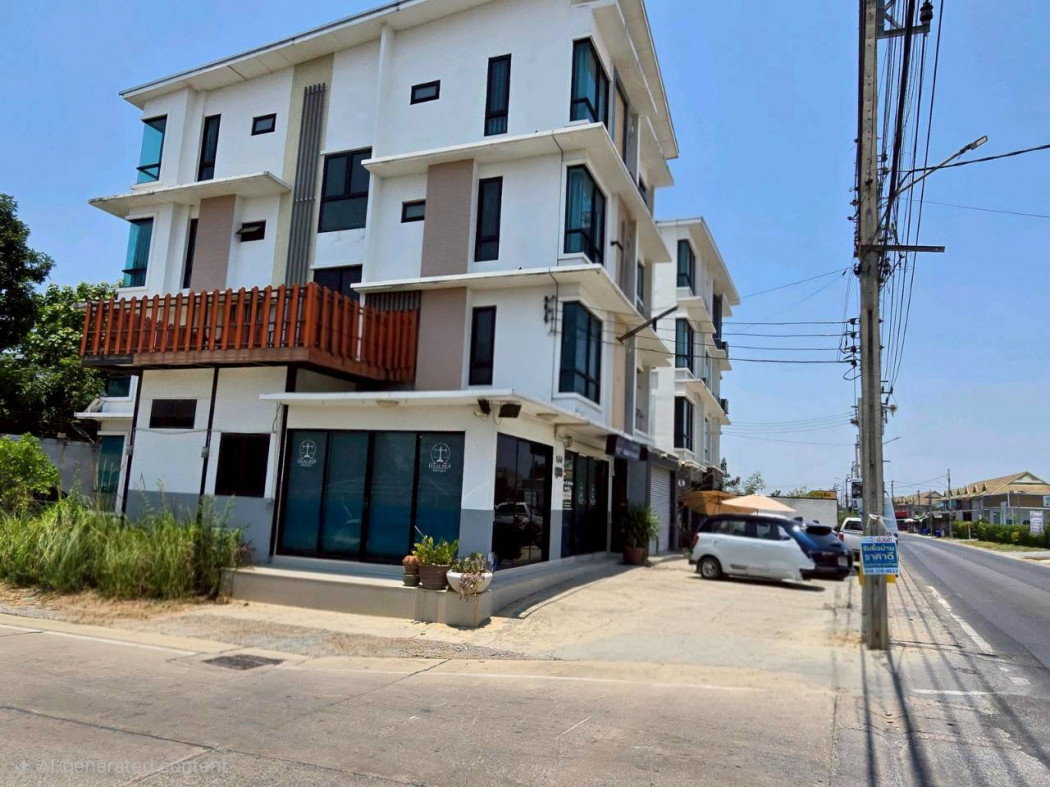 ขายอาคารโฮมออฟฟิศ 4 ชั้น ห้องมุม ขนาด 42 ตร.ว. พื้นที่ใช้สอย 227 ตรม