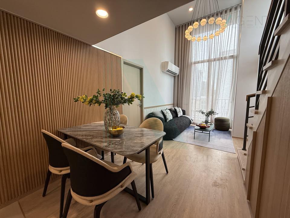 รูป 🔺 ให้เช่าคอนโด คัลเจอร์ จุฬา อาคาร 1 ชั้น 11 Duplex 2 ห้องนอน ขนาด 79 ตรม ใกล้ สามย่าน มิตรทาวน์ - รูปที่ 3/8