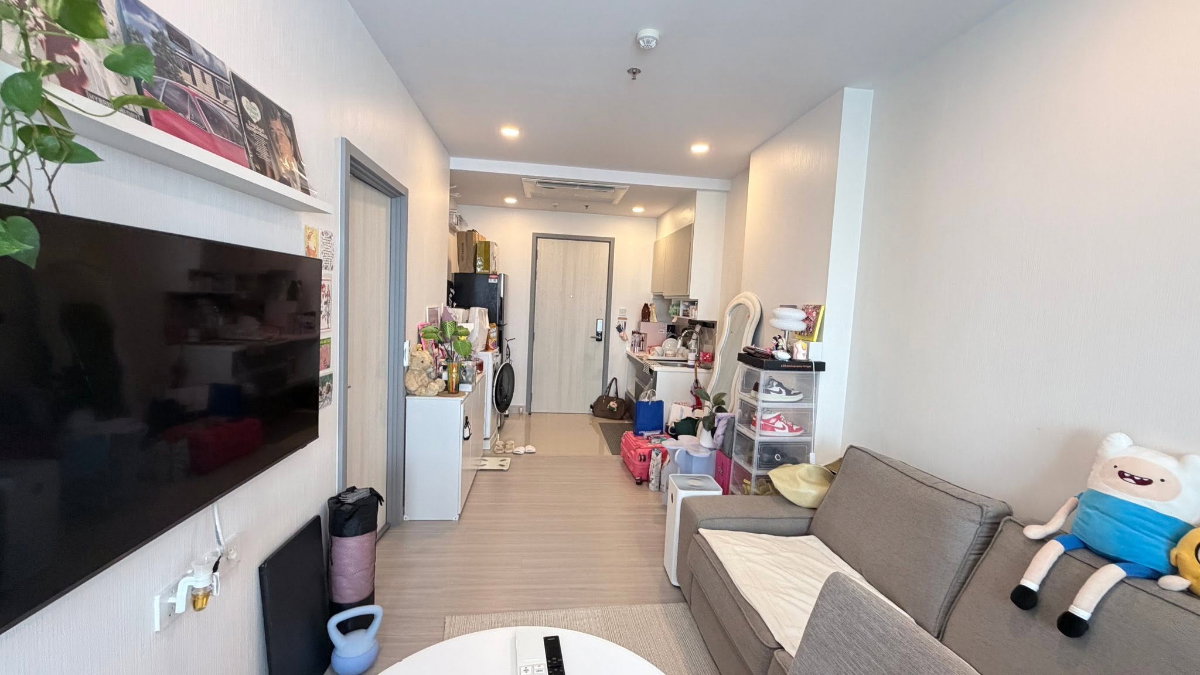 picture For rent: Supalai Lite Thaphra-Wongwianyai, large unit with separate workspace, great lighting, 600 meters from MRT Thaphra. - 7/19