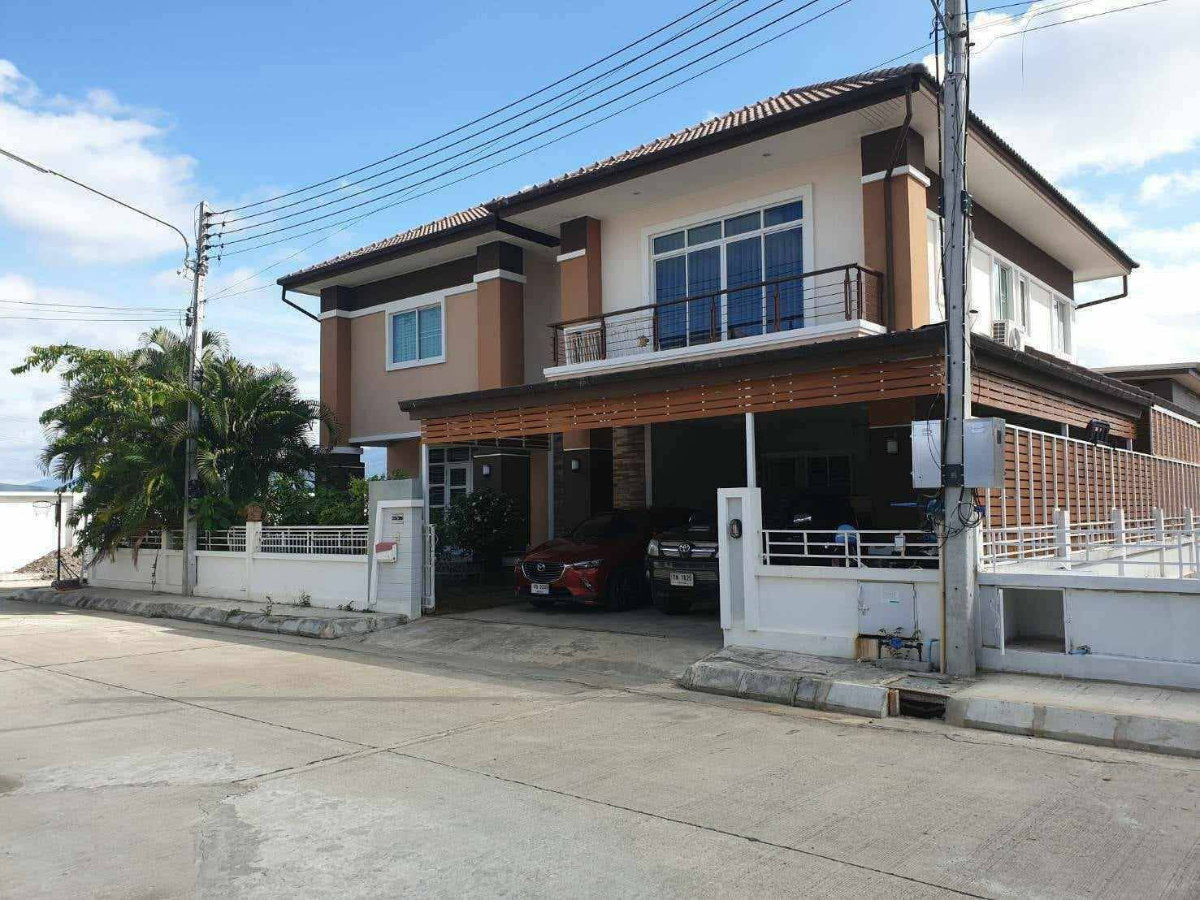 รูป ขาย บ้านหลังใหญ่พลูวิลล่า 4 ห้องนอน ในหมู่บ้านกุลพันธ์วิลล์ 9 ใกล้โรงเรียนนานาชาติหลายแห่ง (H493) T.0946511456 - รูปที่ 1/15