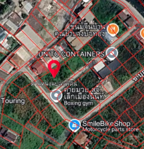 รูป ให้เช่า ที่ดินเปล่า หัวมุม ขนาด 180 ตร.วา ติดถนนสองด้าน เหมาะสำหรับทำโกดังหรือ ร้านอาหาร คาเฟ่ | 93383 - รูปที่ 5/6