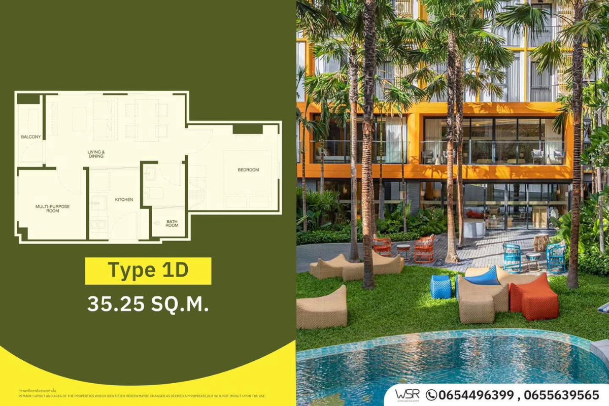 รูป 🛍️ ใกล้ Central Phuket เพียง 2 นาที! THE BASE Rise Phuket* คอนโดใหม่ใจกลางเมือง มี Shuttle Service รับ-ส่ง เริ่ม 2.69 ลบ. Line: @wsrcondo - รูปที่ 5/8
