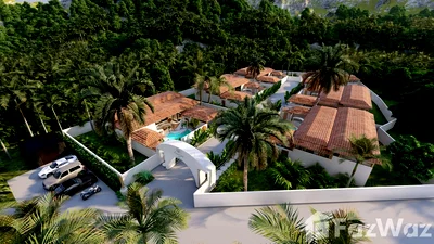 Houses for sale Ko Samui Surat Thani : Leasehold Offplan Balinese Pool Villas in Maenam 6489459