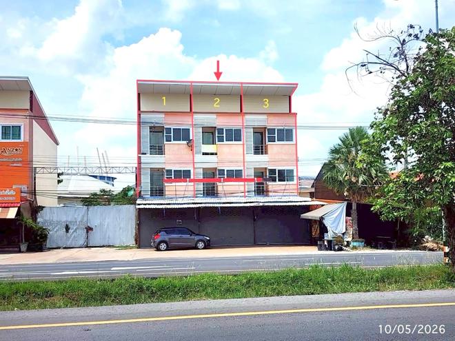 รูป อาคารพาณิชย์ 67.4 ตร.วา เมืองร้อยเอ็ด ร้อยเอ็ด 14.7M - รูปที่ 1/54