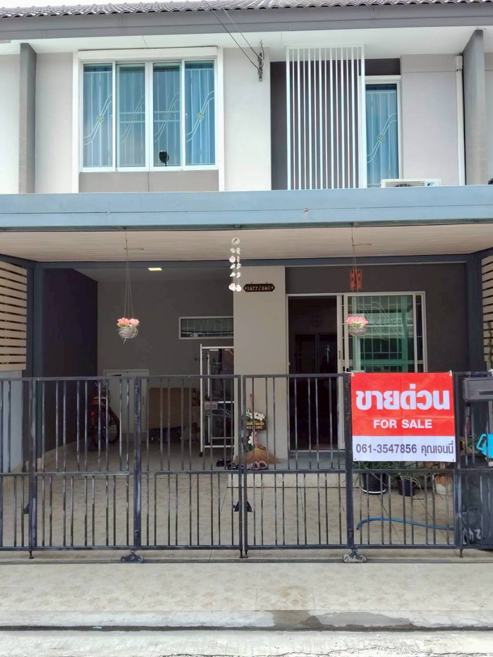 รูป ขายทาวน์เฮ้าส์ 2 ชั้น สวยงามพร้อมอยู่ โครงการพฤกษาวิลล์ 62/2  นิมิตใหม่ - รูปที่ 1/11