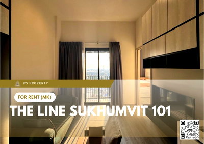 Condos for rent : For Rent 🔥 THE LINE Sukhumvit 101 🔥 Near BTS Punnawithi – Fully furnished and equipped with all appliances.