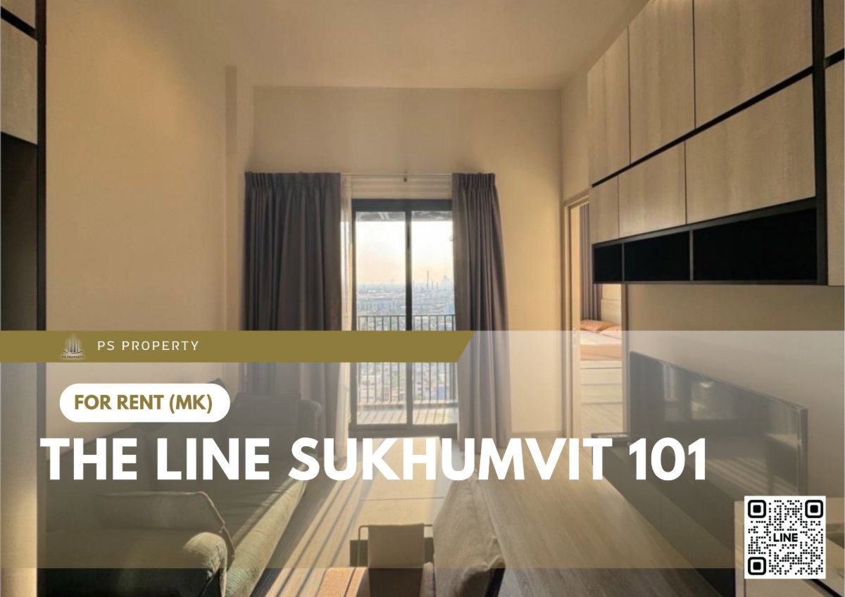 รูป ให้เช่า 🔥 THE LINE Sukhumvit 101 🔥ใกล้ BTS ปุณณวิถี เฟอร์นิเจอร์ และ เครื่องใช้ไฟฟ้าครบ  - รูปที่ 1/8