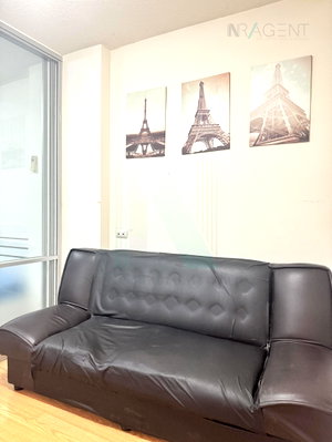 Condos for rent : For Rent Condo LUMPINI VILLE ONNUT - LAT KRABANG Building C, Floor 2,1 bed room, Room size 23 sqm