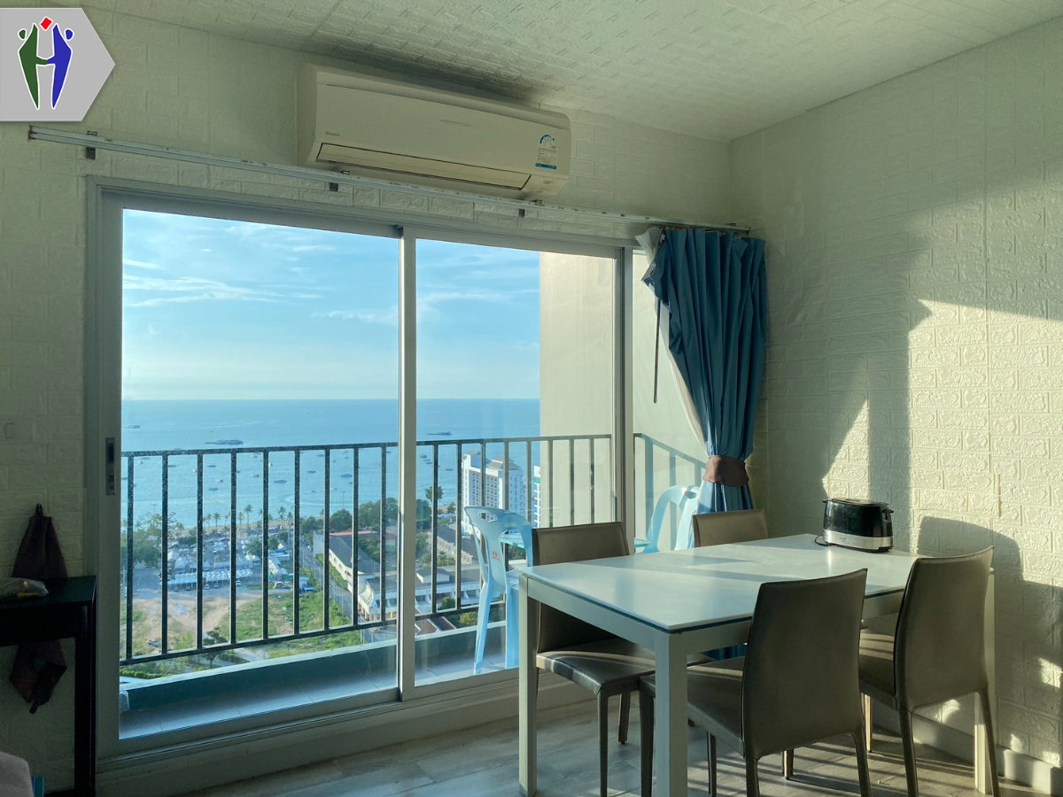 picture Condo for rent: Centric Sea, 2 bedrooms, sea view, 30,000 baht - 5/11