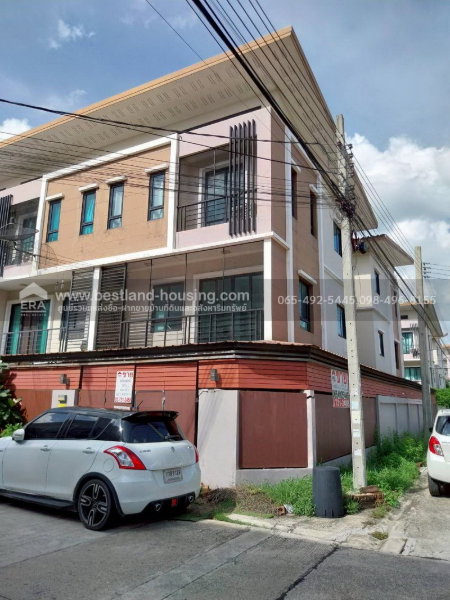 รูป ขายทาวน์โฮม 3 ชั้น หลังมุม 22.2 ตรว. หน้าบ้านกว้าง 6 เมตร ม.เดอะโมส สามวา-มีนบุรี - รูปที่ 3/29