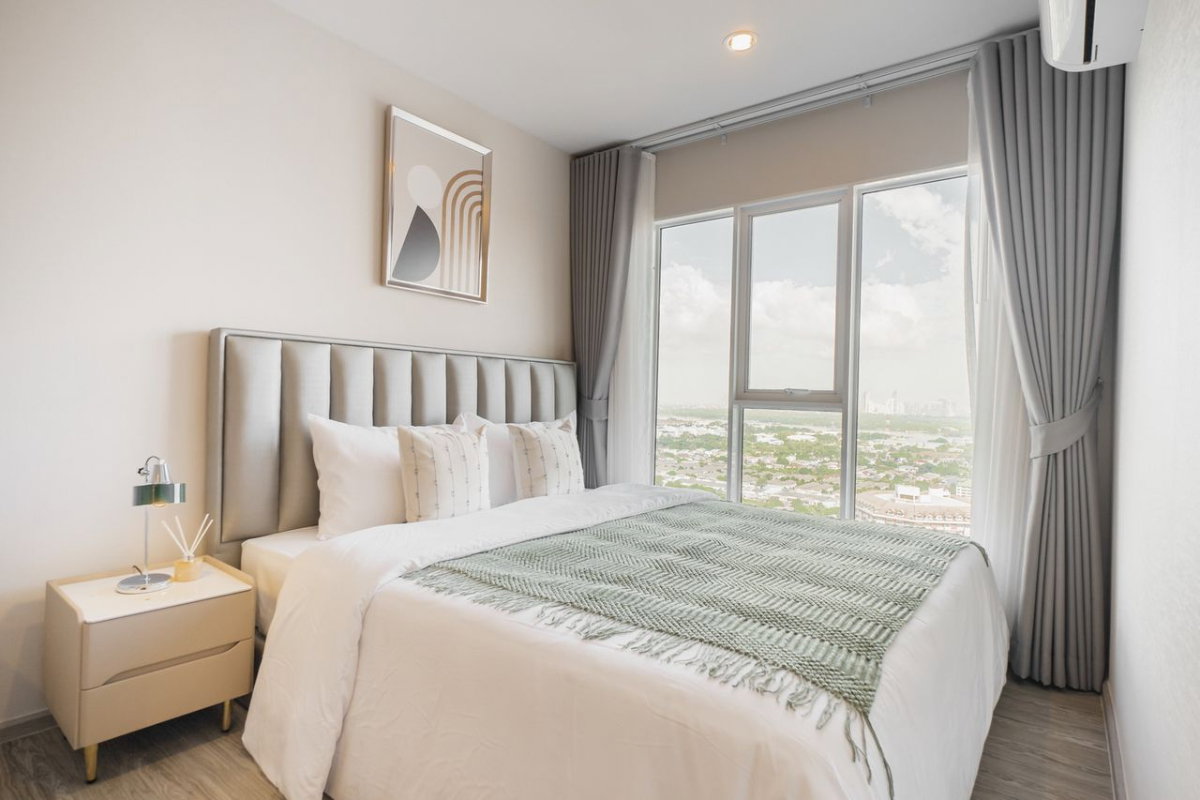 รูป P-2587 | Regent Home Bangna (รีเจ้นท์โฮม บางนา) บรรยากาศเหนือระดับ ใกล้ BTS บางนา พร้อมเข้าอยู่ 13,000 บาท | Line Id: @easycondoplus | 099-229-6397 - รูปที่ 1/11