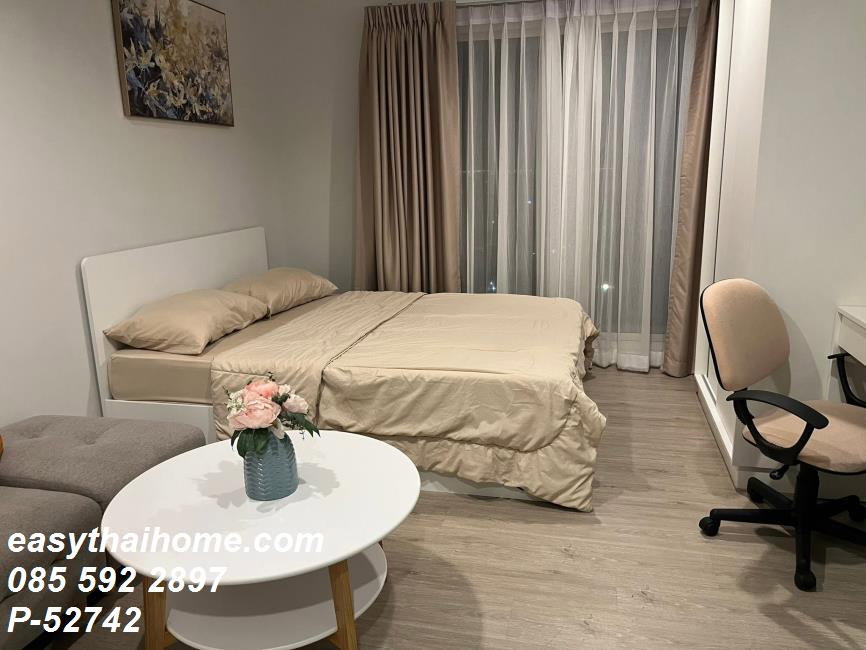 รูป P-52742 (ให้เช่าคอนโดใกล้ BTS วุฒากาศ) เมโทร สกาย วุฒากาศ ห้องสตูดิโอ ชั้น27 วิวเมือง Line: @easythaihome 085-592-2897 - รูปที่ 12/14