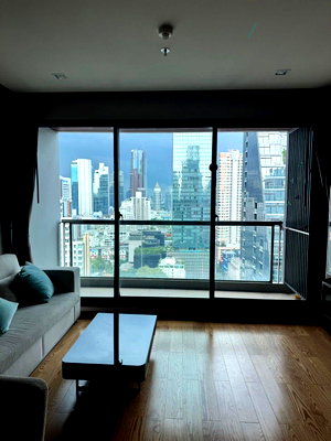 Condos for rent : For Rent Condo THE ADDRESS SATHORN Building 1, Floor 26,1 bed room, Room size 55 sqm