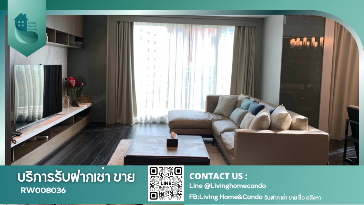 รูป ให้เช่าคอนโด เดอะเครสท์ สุขุมวิท 24 (The crest sukhumvit 24 )ใกล้ BTS พร้อมพงษ์ ห้อง Duplex ไซส์ใหญ่ มีเฟอร์นิเจอร์ เครื่องใช้ไฟฟ้าครบ -RW008036 - รูปที่ 1/18