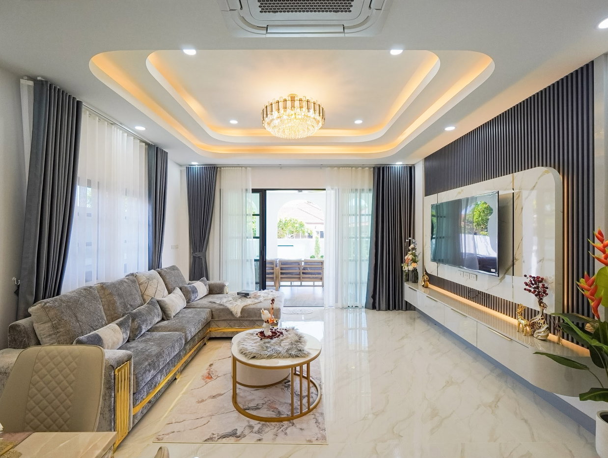 รูป Luxury Pool Villa for Sale Mabprachan East Pattaya 4 Bedroom - รูปที่ 5/18