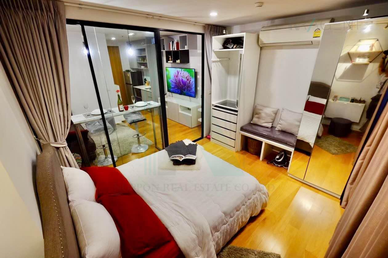 รูป 🚩 ให้เช่าคอนโด โนเบิล รีโว สีลม อาคาร 1 ชั้น 12 1 ห้องนอน ขนาด 34 ตรม ใกล้ เซ็นทรัล สีลม คอมเพล็กซ์ - รูปที่ 6/8