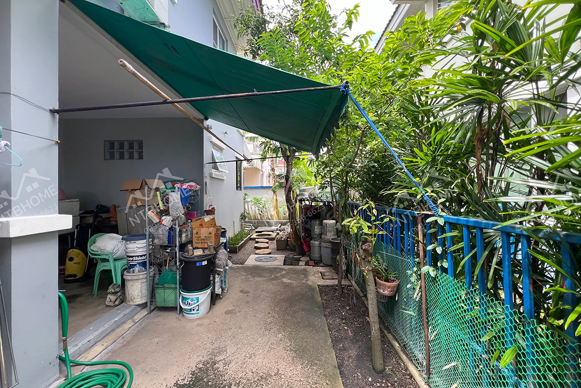 รูป ชลลดา วัดลาดปลาดุก หน้าบ้านไม่ชนใคร ต่อเติมครบ ใกล้รถไฟฟ้าสายสีม่วง - รูปที่ 4/16
