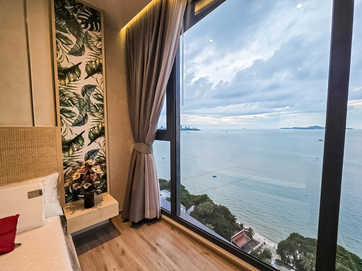 รูป Arom Wongamat 1 Bedroom Condo for Rent High Floor Sea View - รูปที่ 2/11