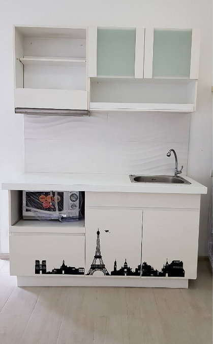 รูป ให้เช่า 2 ห้องนอน คอนโดเอสเปซ อโศก-รัชดา 2 ห้องนอน + 2 ห้องน้ำ ตึก XYZ / เฟอร์นิเจอร์ + เครื่องใช้ไฟฟ้าครบชุด / ใกล้ MRT พระราม 9 / ค่าเช่า 18,000 บาท - รูปที่ 3/37