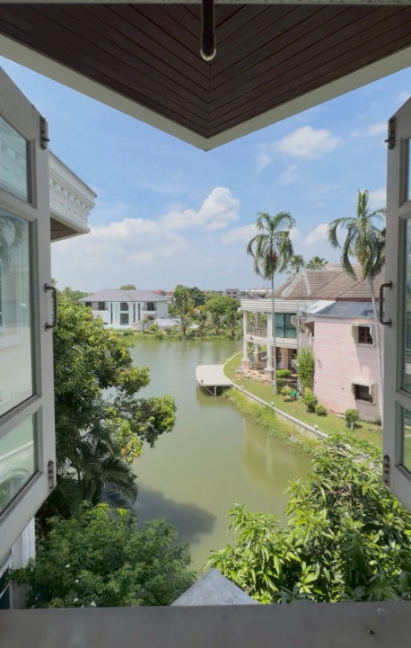 รูป ขายบ้านเดี่ยวหรู ริมทะเลสาบ : หมู่บ้านกฤษดานคร 20 ปิ่นเกล้า-กาญจนาภิเษก *บ้านเลขมังกร* ใกล้ The Paseo กาญจนา - รูปที่ 23/23
