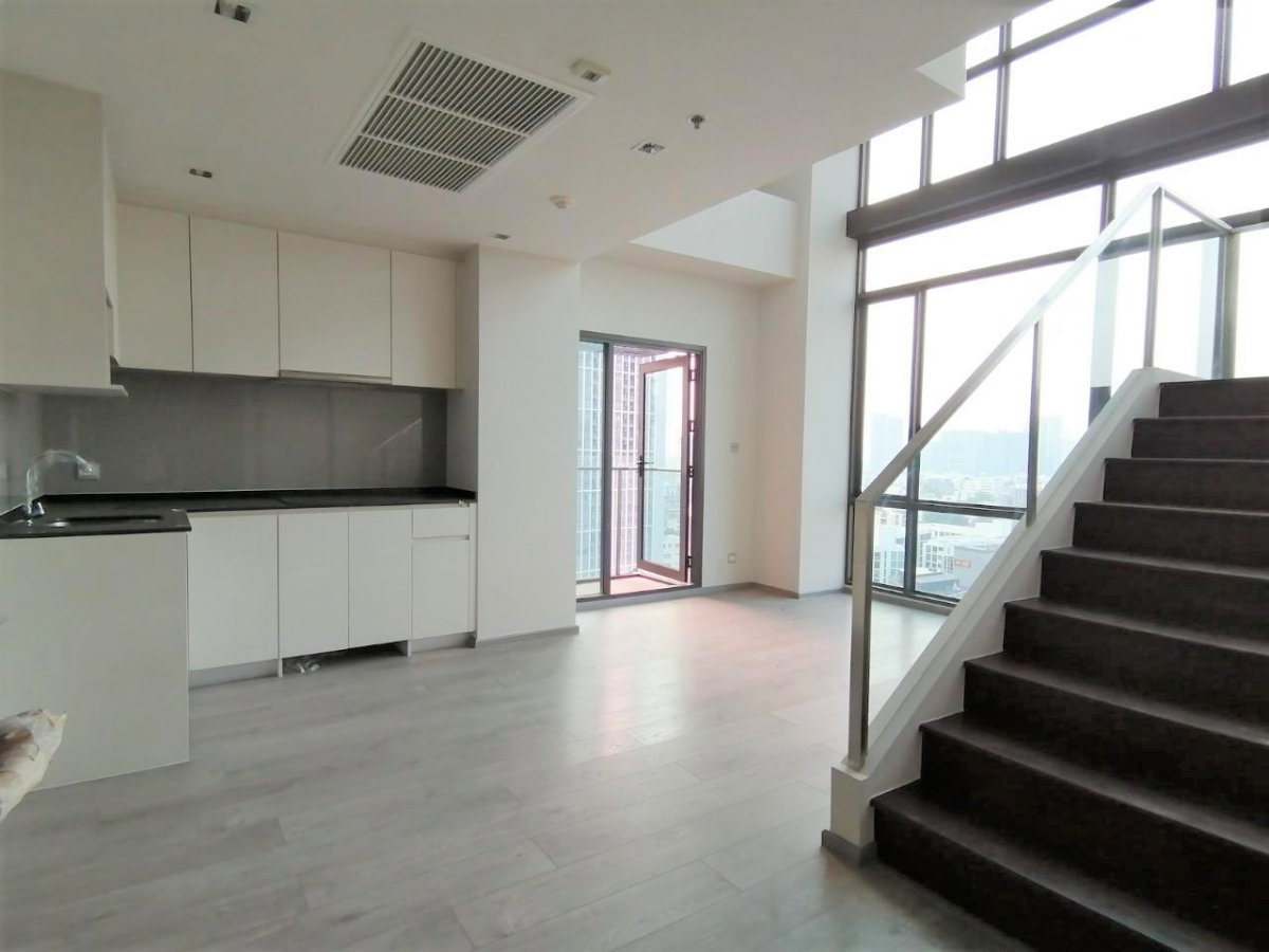 รูป Condo for SALE Whizdom Avenue Ratchada-Ladprao Duplex ชั้นสูง 10up ห้องมุม ทิศเหนือ วิวสี่แยกรัชดา-ลาดพร้าว @15.59 MB - รูปที่ 1/10