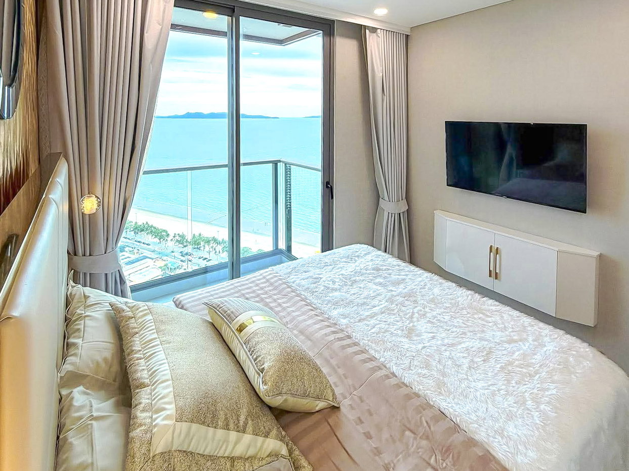 รูป Copacabana Beach Jomtien Condo for Rent 1Bedroom Sea View - รูปที่ 6/8