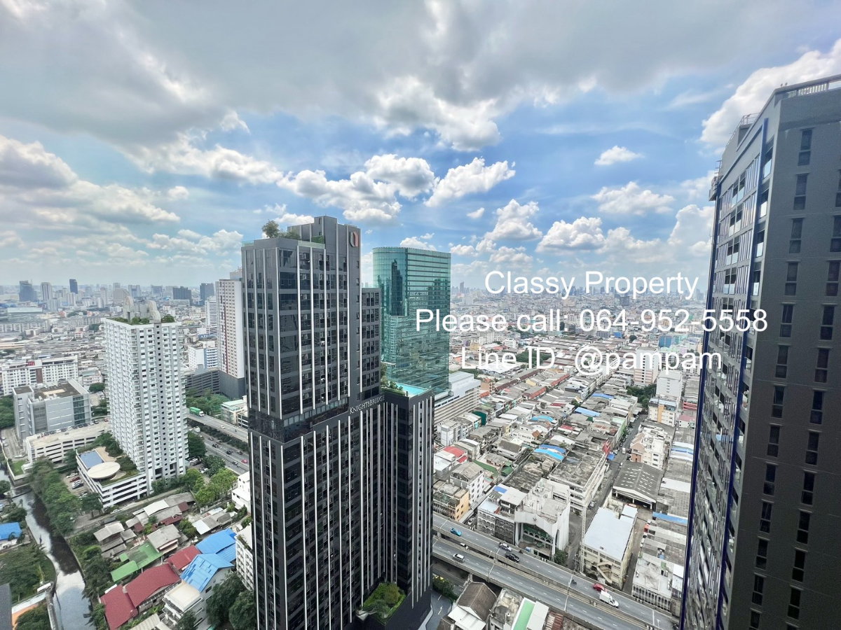 รูป *** ให้เช่าคอนโด : ไลฟ์ อโศก-พระราม9 สตูดิโอ ครัวปิด ชั้นสูง เฟอร์ครบ ใกล้MRT พระราม9 (Life Asoke-Rama 9) *** - รูปที่ 13/13