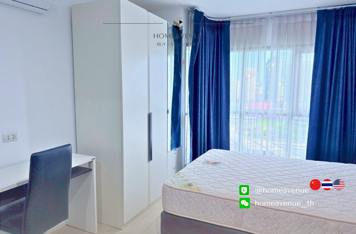 รูป ✨ 1Bed 🚇 ใกล้MRT พระราม 9💥📲 Line: @homeavenue ⭐HA-3630 (IMG-3653) - รูปที่ 2/9